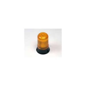 Feu industriel orange LED 12/24/230V — Fixe ou clignotant